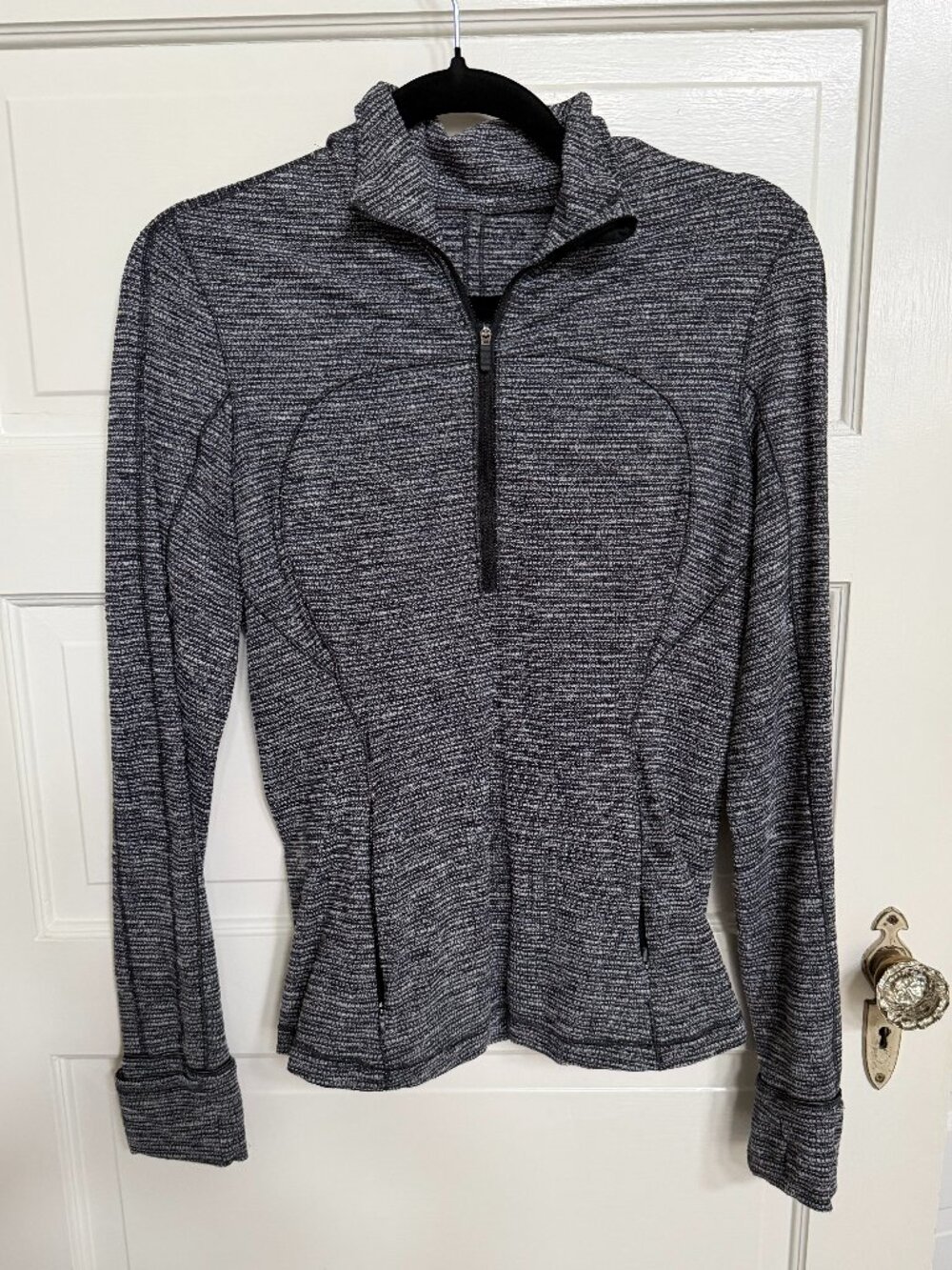 Lululemon Run Briskly 1/2 Zip - Coco Pique